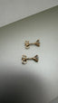 9ct Yellow Gold Single Stone Lab-Grown Diamond Stud Earrings | 1.06ct Round Cut Diamonds