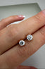 9ct Yellow Gold Single Stone Lab-Grown Diamond Stud Earrings | 1.06ct Round Cut Diamonds