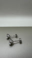 9ct White Gold Single Stone Lab-Grown Diamond Stud Earrings | 2.02ct Round Cut Diamonds