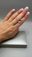 9ct White Gold Single Stone Lab-Grown Diamond Stud Earrings | 2.02ct Round Cut Diamonds