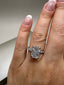 Platinum Cushion Cut Lab-Grown Diamond Ring | 3.45ct