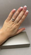 18ct Yellow Gold Emerald Cut Lab-Grown Diamond Ring | 3.45ct