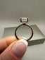18ct Yellow Gold Emerald Cut Lab-Grown Diamond Ring | 4.40ct