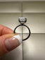 Platinum Emerald Cut Lab-Grown Diamond Ring | 4.35ct