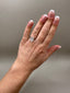 Platinum 4.10ct Lab-Grown Emerald Cut Diamond Ring | 4.00ct Centre