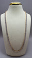 9ct Yellow Gold Lab-Grown Diamond Straight Tennis Necklace | 20.00ct Round Diamonds