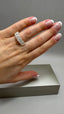 18ct Yellow Gold 5 Stone Cushion Lab-Grown Diamonds Ring | 5.00ct
