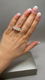 18ct Yellow Gold 5 Stone Oval Lab-Grown Diamonds Ring | 5.00ct