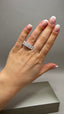 Platinum 5 Stone Radiant Cut Lab-Grown Diamonds Ring | 5.00ct