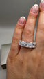 Platinum 5 Stone Radiant Cut Lab-Grown Diamonds Ring | 5.00ct