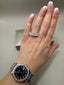 Platinum 5 Stone Oval Lab-Grown Diamonds Ring | 3.50ct