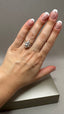 18ct Yellow Gold 3.45ct Lab-Grown Marquise Cut Diamond Engagement Ring | 3.00ct Centre