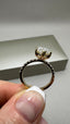 18ct Yellow Gold 3.45ct Lab-Grown Marquise Cut Diamond Engagement Ring | 3.00ct Centre