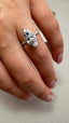 18ct Gold & Platinum 2.35ct Marquise Lab-Grown Diamond | 2.00ct Centre