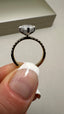 18ct Gold & Platinum 2.35ct Marquise Lab-Grown Diamond | 2.00ct Centre