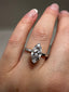 Platinum 1.60ct Marquise Lab-Grown Diamond | 1.50ct Centre