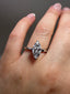 Platinum 1.60ct Marquise Lab-Grown Diamond | 1.50ct Centre