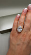 18ct Yellow Gold 10.50ct Oval Lab-Grown Diamond Engagement Ring | 10.00ct Centre
