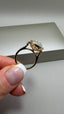 18ct Yellow Gold 10.50ct Oval Lab-Grown Diamond Engagement Ring | 10.00ct Centre