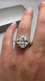 18ct Yellow Gold 3.30ct Oval Lab-Grown Diamond Engagement Ring | 3.00ct Centre
