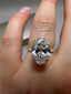 18ct Yellow Gold 4.30ct Oval Lab-Grown Diamond Engagement Ring | 4.00ct Centre