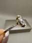 18ct Yellow Gold 4.30ct Oval Lab-Grown Diamond Engagement Ring | 4.00ct Centre