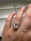 18ct Yellow Gold 4.50ct Oval Lab-Grown Diamond Engagement Ring | 4.00ct Centre