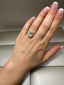 18ct Yellow Gold 4.50ct Oval Lab-Grown Diamond Engagement Ring | 4.00ct Centre