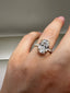 18ct Yellow Gold 4.50ct Oval Lab-Grown Diamond Engagement Ring | 4.00ct Centre