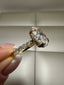 18ct Yellow Gold 4.50ct Oval Lab-Grown Diamond Engagement Ring | 4.00ct Centre