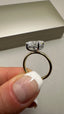 18ct Yellow Gold & Platinum 3.15ct Radiant Diamond Engagement Ring | 3.00ct Centre