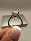 Platinum 3.25ct Lab-Grown Radiant Diamond Engagement Ring | 3.00ct Centre