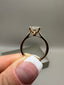 18ct Yellow Gold 2.00ct Lab-Grown Round Diamond Engagement Ring | 2.00ct Centre