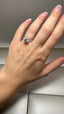 Platinum 3.30ct Lab-Grown Round Diamond Engagement Ring | 3.00ct Centre