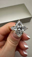 18ct Yellow Gold 3.70ct Lab-Grown Marquise & Pear Cut Diamonds Engagement Ring | 3.00ct Centre Marquise Cut