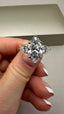 Platinum 3.70ct Lab-Grown Marquise & Pear Cut Diamond Engagement Ring | 3.00ct Centre Marquise