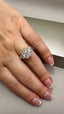 18ct Yellow Gold 4.50ct Lab-Grown Radiant & Trillion Cut Diamond Engagement Ring | 3.00ct Centre Radiant