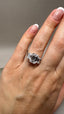 Platinum 4.40ct Lab-Grown Emerald Cut & Emerald Cut Diamonds Engagement Ring | 3.00ct Centre Emerald Cut