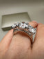 Platinum 4.00ct Lab-Grown Round Cut & Round Diamonds | 2.00ct Centre Round Cut Engagement Ring