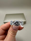 Platinum 4.00ct Lab-Grown Round Cut & Round Diamonds | 2.00ct Centre Round Cut Engagement Ring