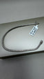 Platinum Lab-Grown Diamond Tennis Bracelet | 4.45ct Round Diamonds