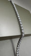 9ct White Gold Lab-Grown Diamond Tennis Bracelet | 12.00ct Round Diamonds