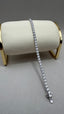 9ct White Gold Lab-Grown Diamond Tennis Bracelet | 10.00ct Round Diamonds