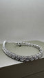 9ct White Gold Lab-Grown Diamond Tennis Bracelet | 9.00ct Round Diamonds