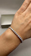 9ct Yellow Gold Lab-Grown Diamond Tennis Bracelet | 9.00ct Round Diamond