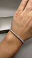 9ct Yellow Gold Lab-Grown Diamond Tennis Bracelet | 7.00ct Round Diamonds