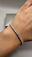 9ct Yellow Gold Lab-Grown Diamond Tennis Bracelet | 7.00ct Round Diamonds
