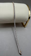 9ct Yellow Gold Lab-Grown Diamond Tennis Bracelet | 5.00ct Round Diamonds