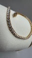 9ct Yellow Gold Lab-Grown Diamond Tennis Bracelet | 5.00ct Round Diamonds