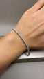 9ct White Gold Lab-Grown Diamond Tennis Bracelet | 4.00ct Round Diamonds